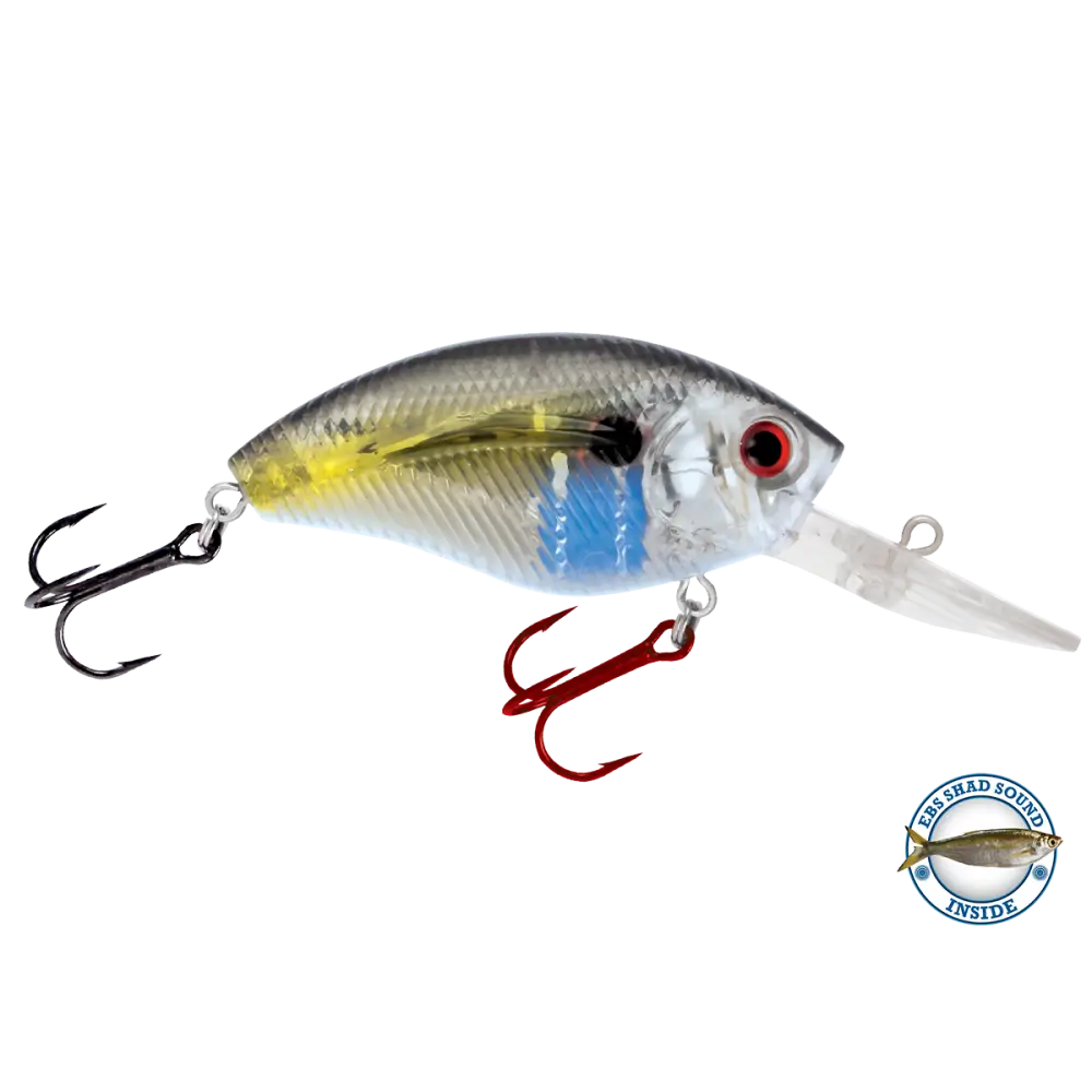 Howeller DMC Dream Master Classic Crankbait – EBS Sound Technology | Color: Spring Craw Yellow Okie Matte Tiger