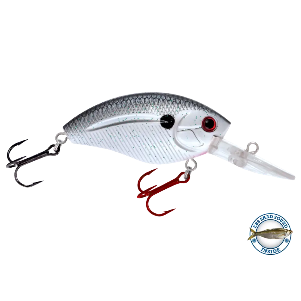 Howeller DMC Dream Master Classic Crankbait – EBS Sound Technology | Color: Spring Craw Yellow Okie Matte Tiger
