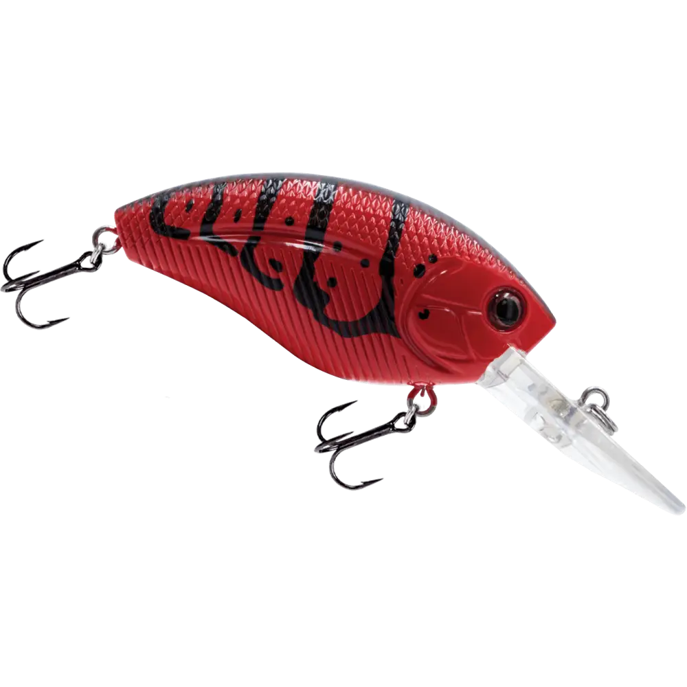 Howeller DMC Plus Deep Crankbait – EBS MultiTouch 3-Sound Technology | Color: Splatter Back Pearl Beauty Shad