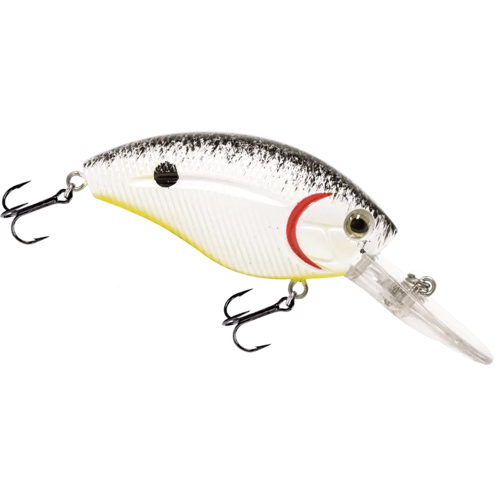 Howeller DMC Plus Deep Crankbait – EBS MultiTouch 3-Sound Technology | Color: Splatter Back Pearl Beauty Shad