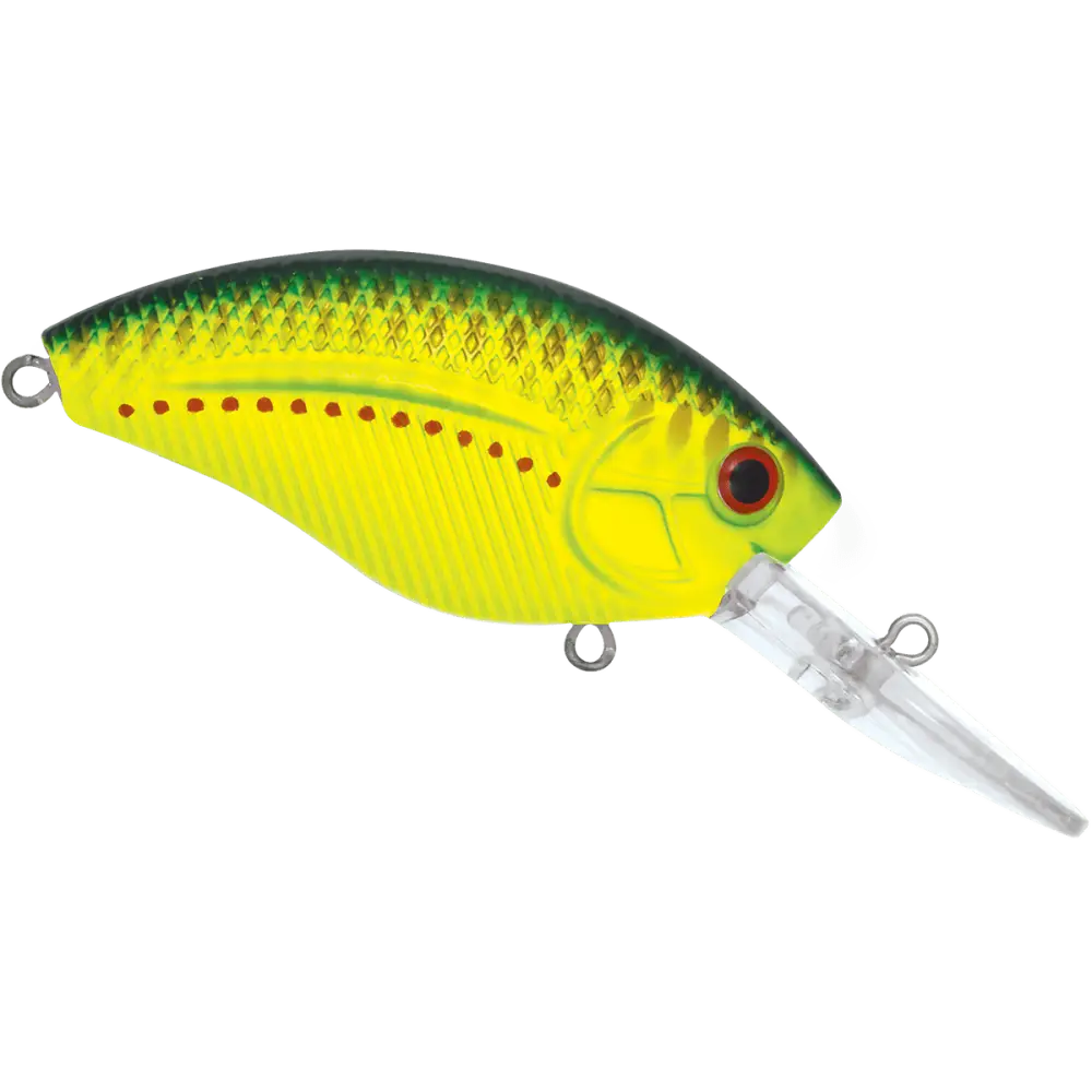 Howeller DMC Plus Deep Crankbait – EBS MultiTouch 3-Sound Technology | Color: Splatter Back Pearl Beauty Shad