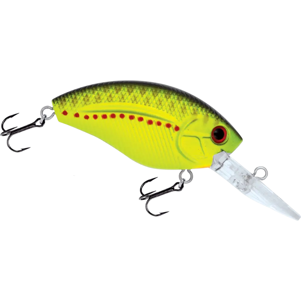 Howeller DMC Plus Deep Crankbait – EBS MultiTouch 3-Sound Technology | Color: Splatter Back Pearl Beauty Shad