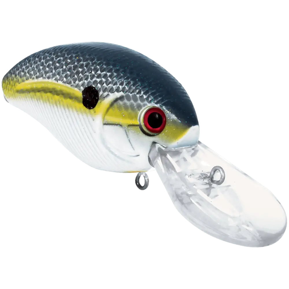 Howeller DMC Plus Deep Crankbait – EBS MultiTouch 3-Sound Technology | Color: Splatter Back Pearl Beauty Shad