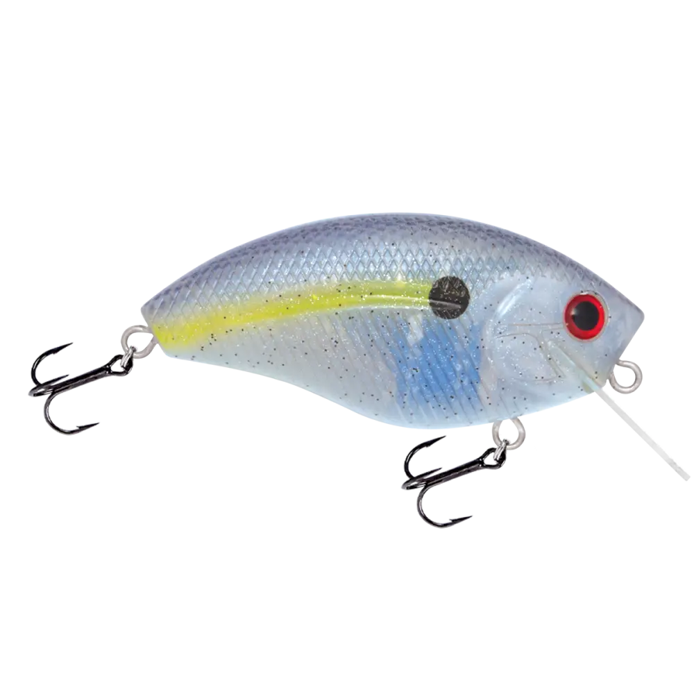 Howeller DMC SQ Square Bill Crankbait – EBS MultiTouch 3-Sound Technology | Color: Guntersville Craw Spring Yellow