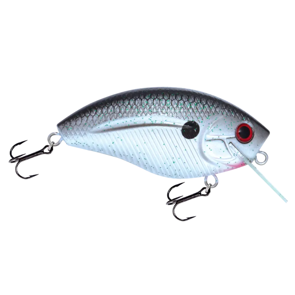 Howeller DMC SQ Square Bill Crankbait – EBS MultiTouch 3-Sound Technology | Color: Guntersville Craw Spring Yellow
