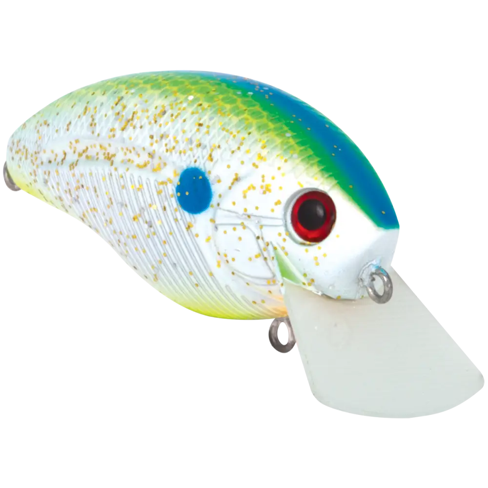 Howeller DMC SQ Square Bill Crankbait – EBS MultiTouch 3-Sound Technology | Color: Guntersville Craw Spring Yellow