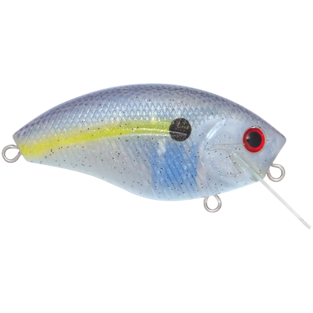 Howeller DMC SQ Square Bill Crankbait – EBS MultiTouch 3-Sound Technology | Color: Guntersville Craw Spring Yellow