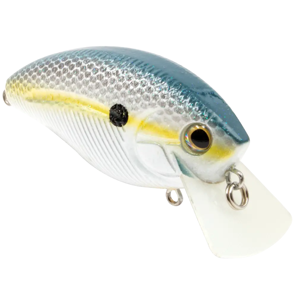 Howeller DMC SQ Square Bill Crankbait – EBS MultiTouch 3-Sound Technology | Color: Guntersville Craw Spring Yellow