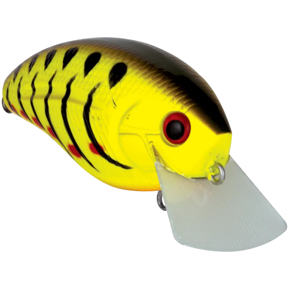 Howeller DMC SQ Square Bill Crankbait – EBS MultiTouch 3-Sound Technology | Color: Guntersville Craw Spring Yellow