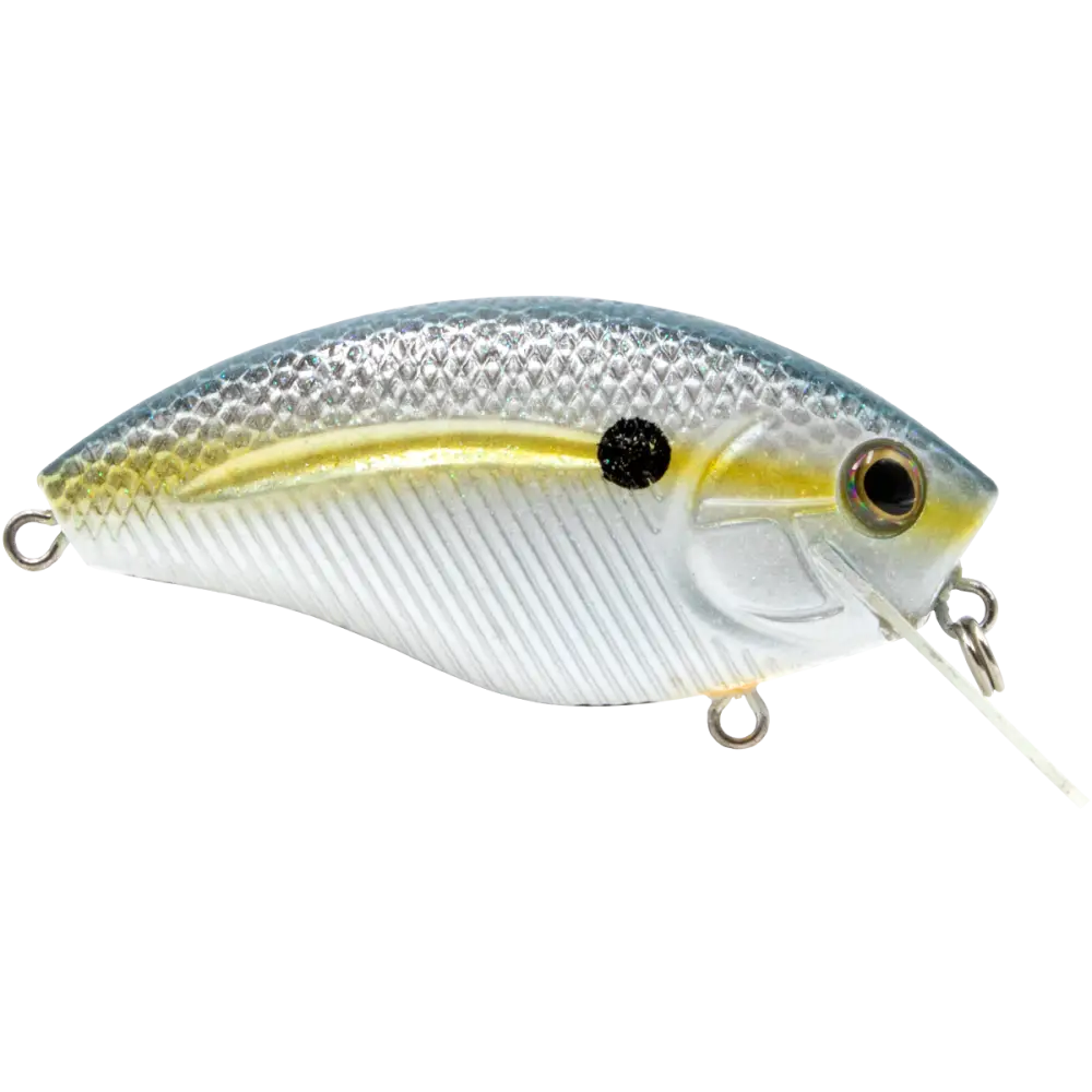 Howeller DMC SQ Square Bill Crankbait – EBS MultiTouch 3-Sound Technology | Color: Guntersville Craw Spring Yellow
