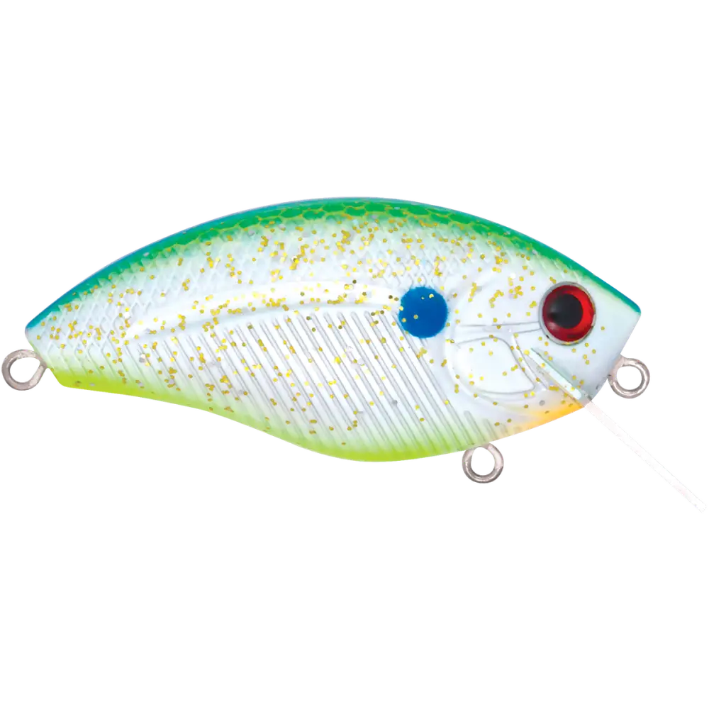 Howeller DMC SQ Square Bill Crankbait – EBS MultiTouch 3-Sound Technology | Color: Guntersville Craw Spring Yellow