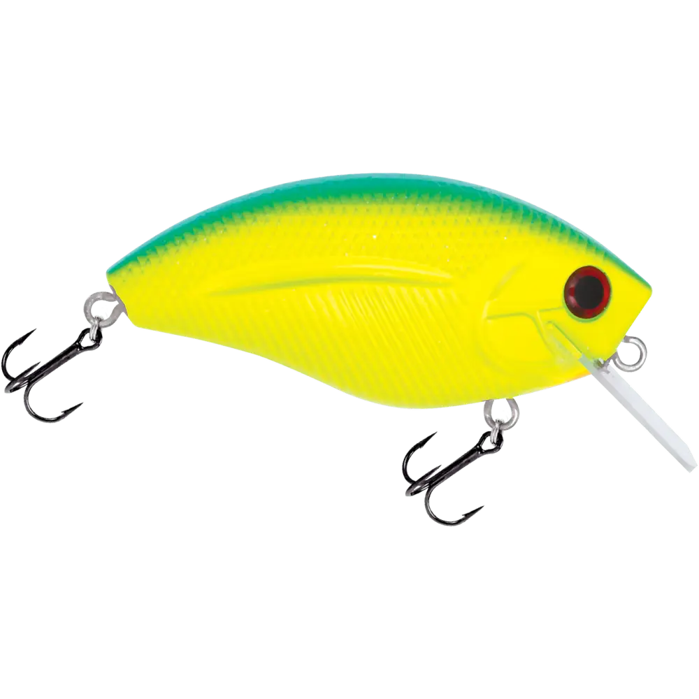 Howeller DMC SQ Square Bill Crankbait for Bass – EBS Sound | Bassmaster Classic Design | Color: Spring Craw