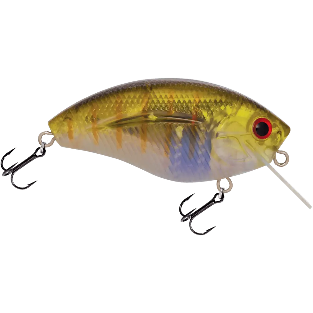 Howeller DMC SQ Square Bill Crankbait for Bass – EBS Sound | Bassmaster Classic Design | Color: Spring Craw
