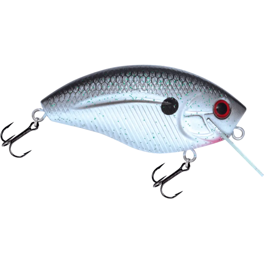 Howeller DMC SQ Square Bill Crankbait for Bass – EBS Sound | Bassmaster Classic Design | Color: Spring Craw