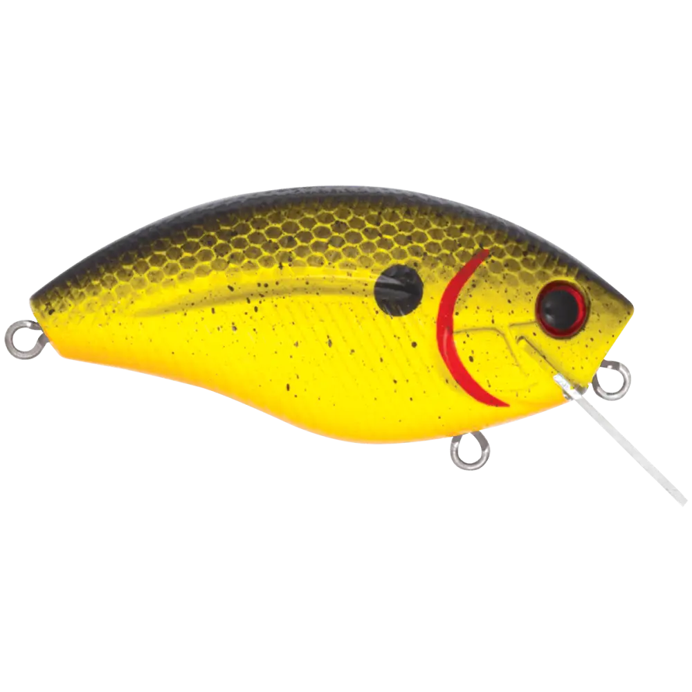 Howeller DMC SQ Square Bill Crankbait for Bass – EBS Sound | Bassmaster Classic Design | Color: Spring Craw