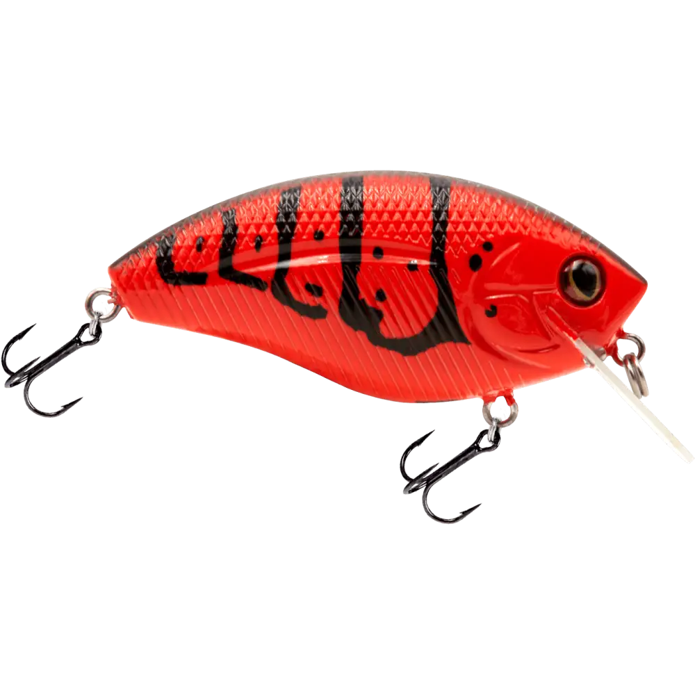 Howeller DMC SQ Square Bill Crankbait for Bass – EBS Sound | Bassmaster Classic Design | Color: Spring Craw