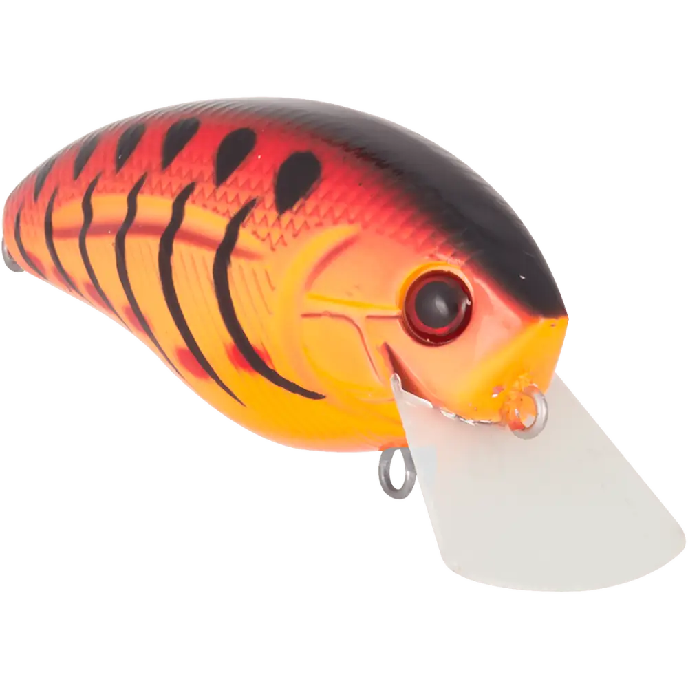 Howeller DMC SQ Square Bill Crankbait for Bass – EBS Sound | Bassmaster Classic Design | Color: Spring Craw