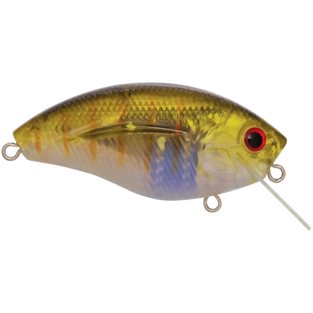 Howeller DMC SQ Square Bill Crankbait for Bass – EBS Sound | Bassmaster Classic Design | Color: Spring Craw