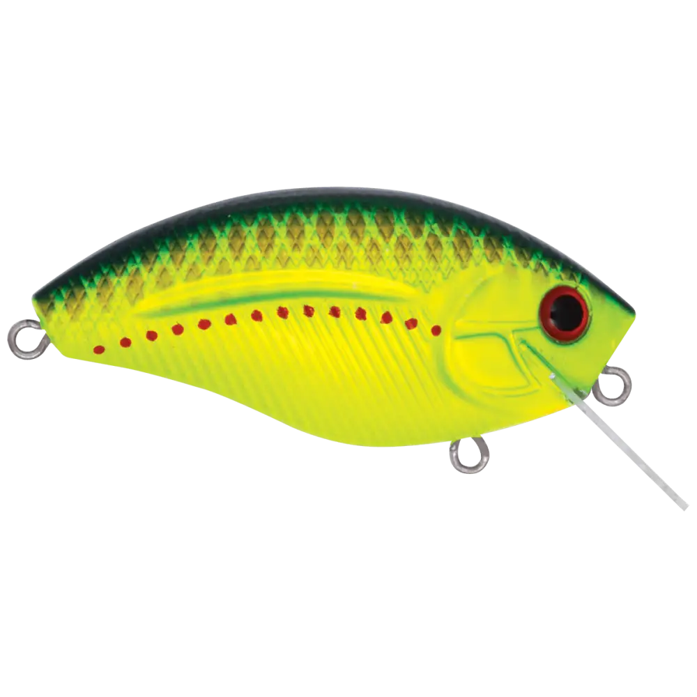 Howeller DMC SQ Square Bill Crankbait for Bass – EBS Sound | Bassmaster Classic Design | Color: Spring Craw