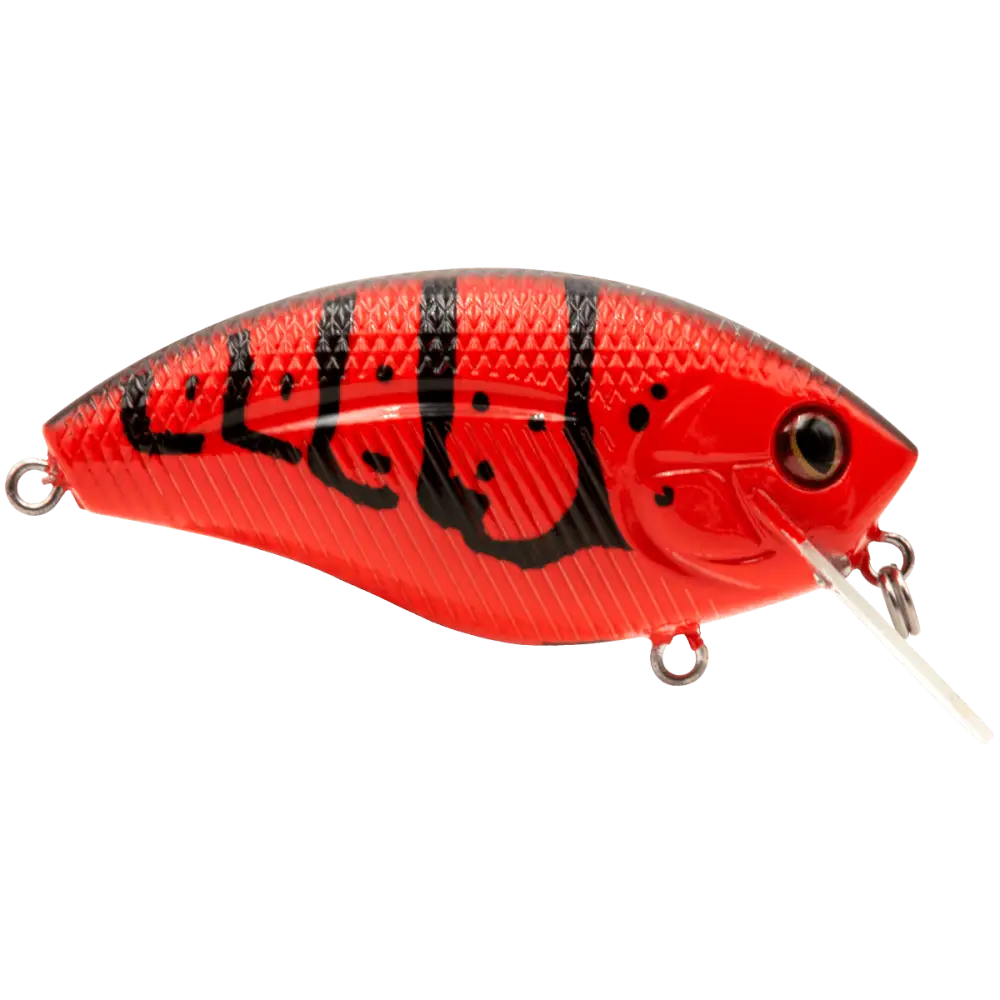 Howeller DMC SQ Square Bill Crankbait for Bass – EBS Sound | Bassmaster Classic Design | Color: Spring Craw