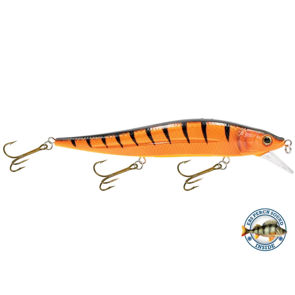 JerkMaster 10’’ Deep-Diving Jerkbait – EBS Sound Technology | Color & Sound: Blue Shiner / Perch Chaos / Cisco Fire Ice