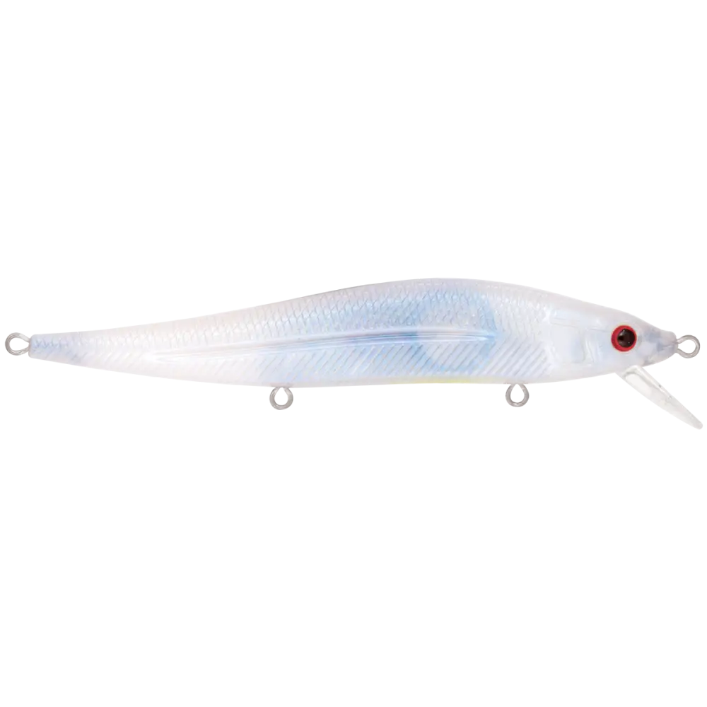 JerkMaster 121 Slow-Sinking Jerkbait for Bass – EBS MultiTouch | Designed by Hank Cherry | Color: Pro Green Beauty Shad
