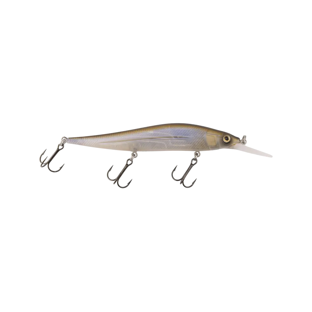 JerkMaster 121D “Cherry Picker” Deep-Diving Jerkbait – EBS Sound Technology | Color: Chrome XXX Shad Beauty Bluetreuse