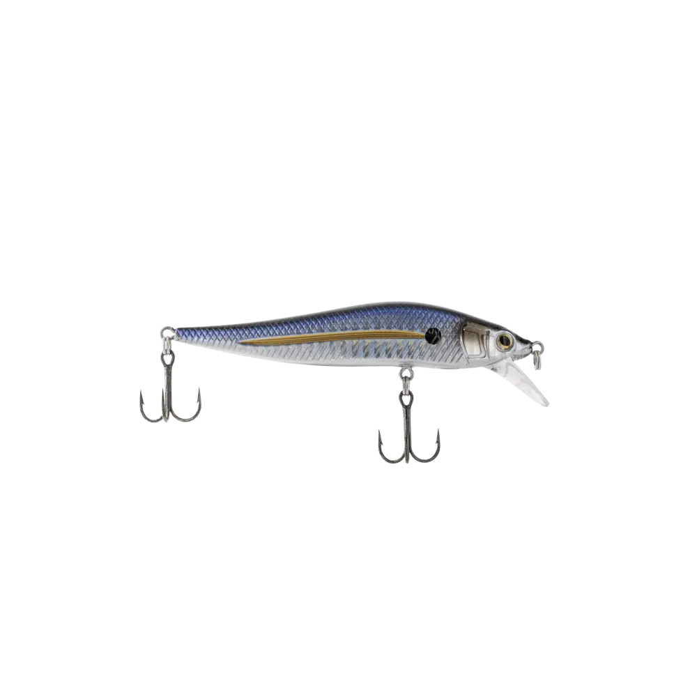 JerkMaster Jr. FW Slow-Sink Jerkbait – EBS Sound Technology | Color: Chartreuse Shad Blue Pearl Pro Money Clown Beauty