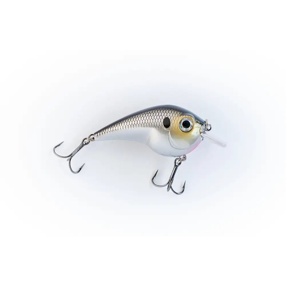 Kingfisher Custom Lures KCL Freak 1.5 Squarebill Crankbait, BKK Trebles 6 Colors | Color: Chartreuse Blue Indiglo Bone