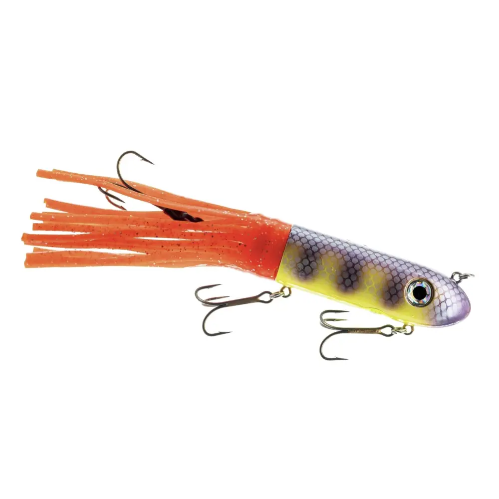 Kraken 10’’ Hybrid Jerkbait for Musky & Pike – EBS Sound Technology | Color: Walleye Gold Great White Midnight Punkin