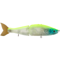 Livingston Lures B Venom 8’’ – EBS Variable-Depth Glide Swimbait | 4.17oz | Color: Clearwater Shad Real Chartreuse Blue