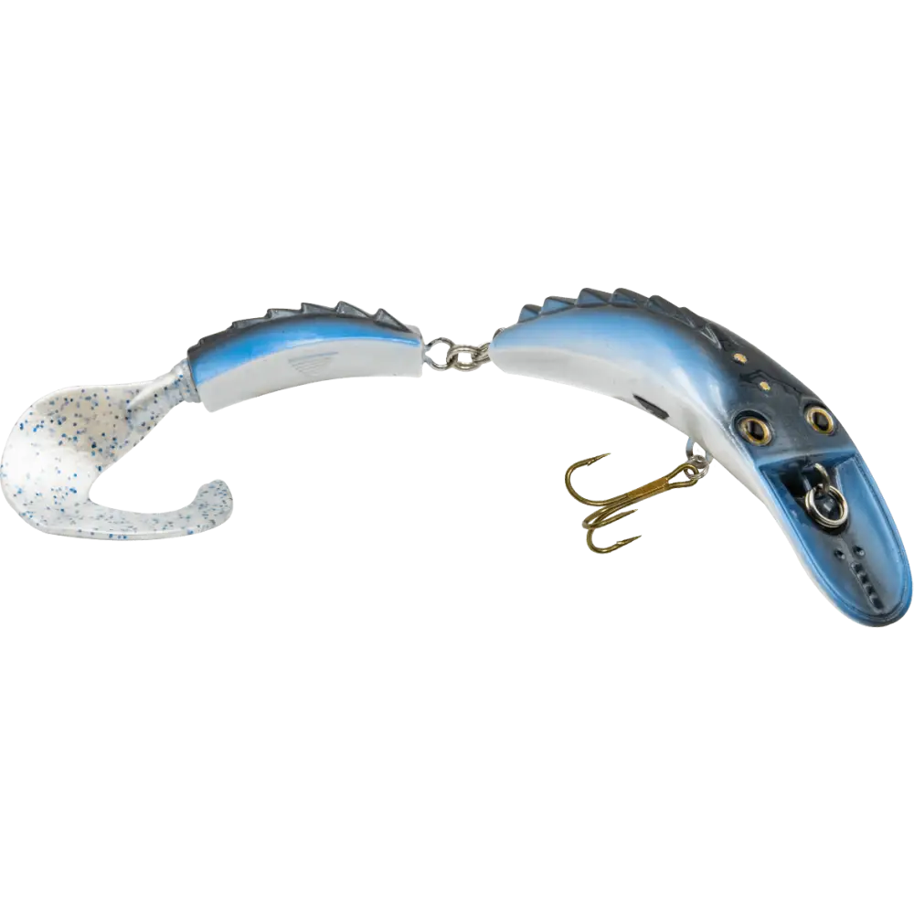 Livingston Lures Dirty Dancer 7’’ – EBS Jointed Crankbait for Tiger Muskie & Pike | Color Sound: Orange Matte