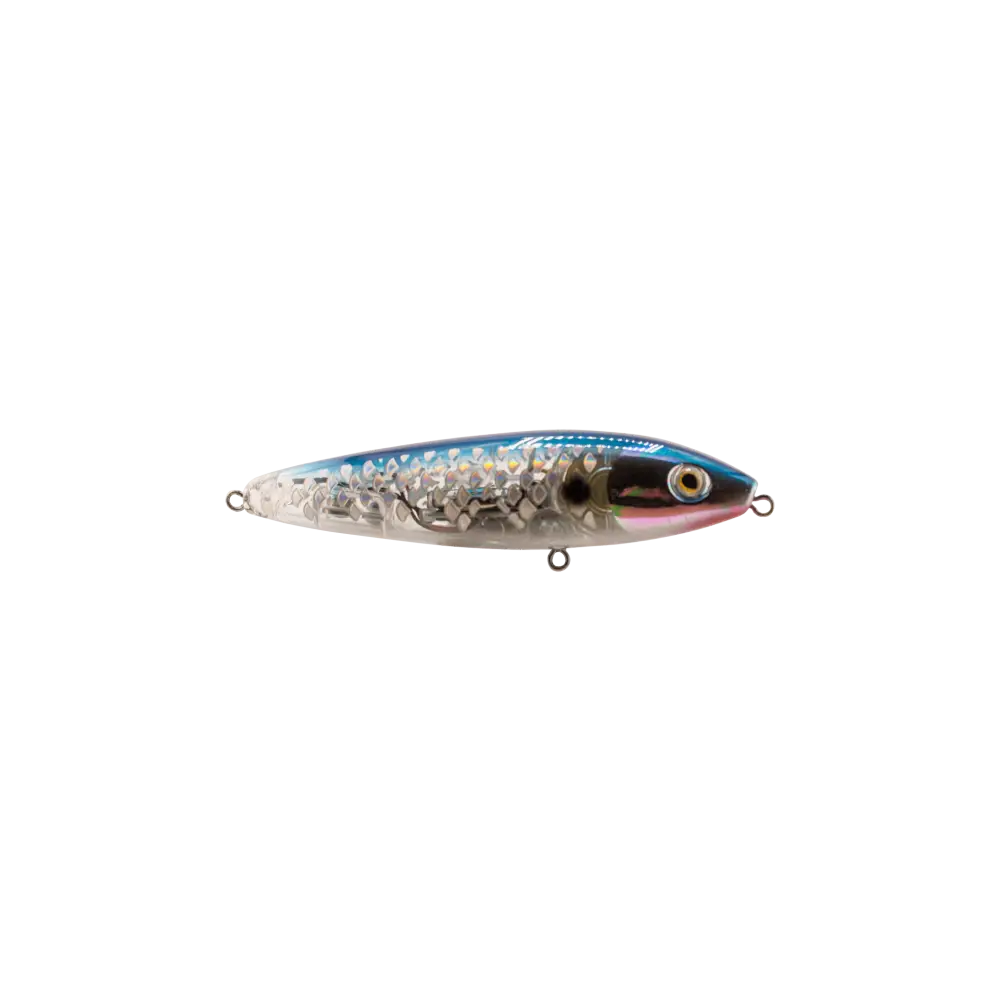 Livingston Lures Gatto Loco Catfish Rig – EBS Sound & Luminescent Light | Color: Blue Pearl Herring Matte Black Green