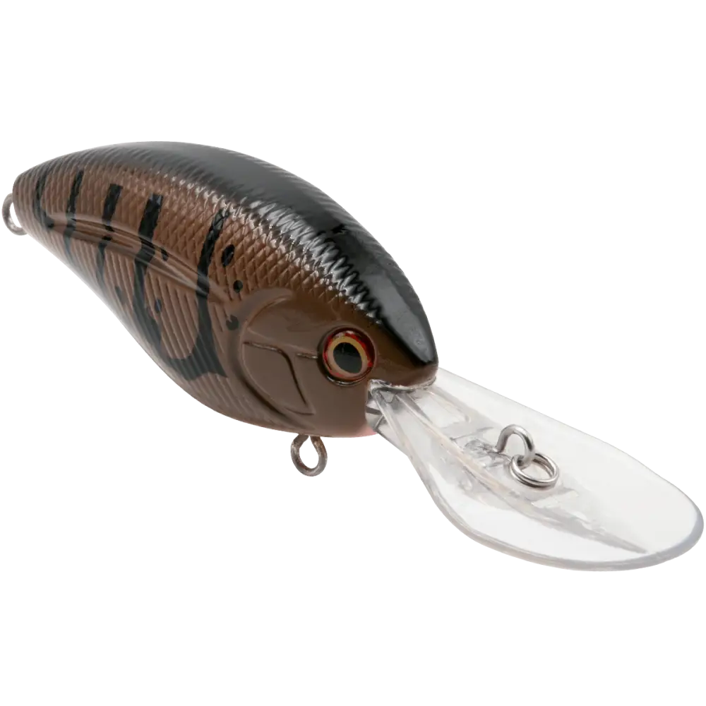 Livingston Lures Howeller DMC Plus – EBS Crankbait | 2.6’’ /.68oz | 10’ Depth | Color: AYU Chartreuse Shad Splatter