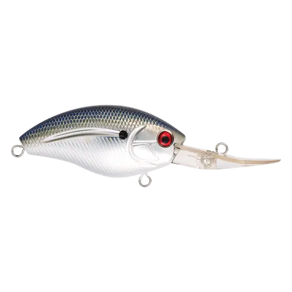Livingston Lures Howeller DMC Plus – EBS Crankbait | 2.6’’ /.68oz | 10’ Depth | Color: AYU Chartreuse Shad Splatter