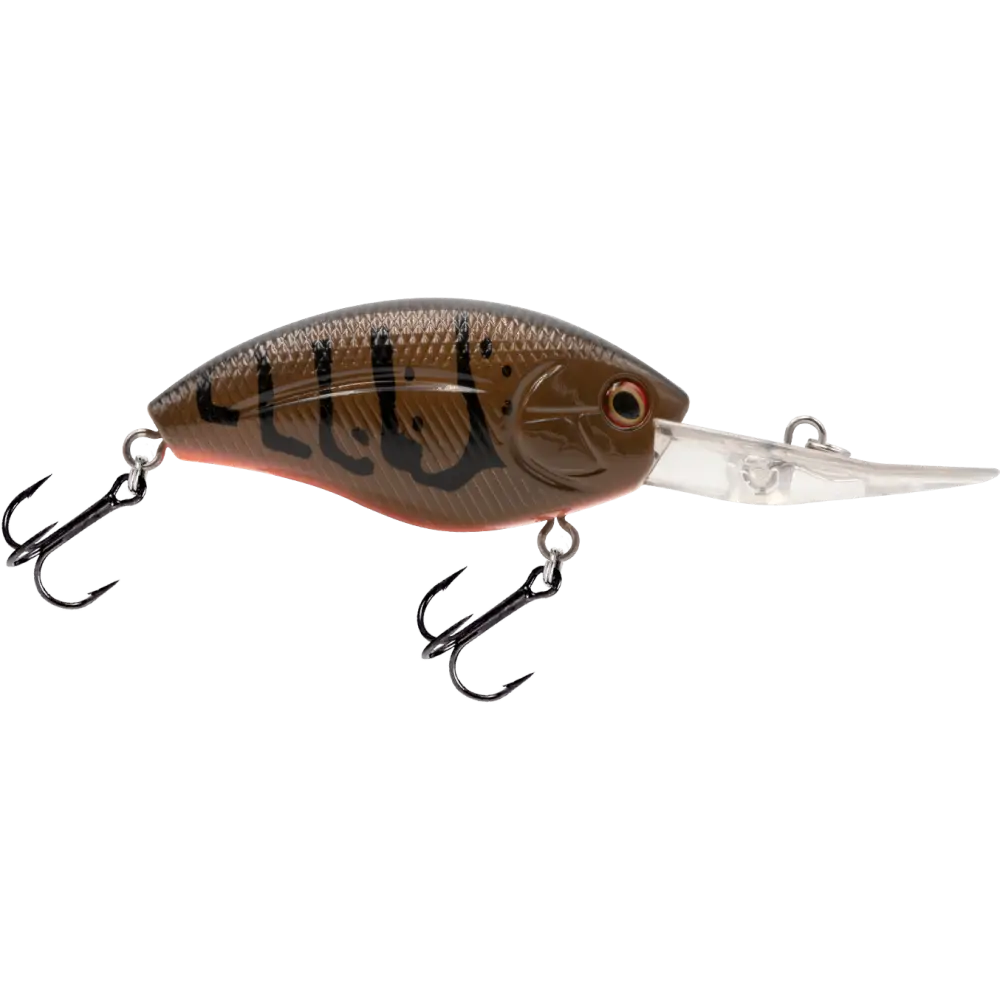 Livingston Lures Howeller DMC Plus – EBS Crankbait | 2.6’’ /.68oz | 10’ Depth | Color: AYU Chartreuse Shad Splatter