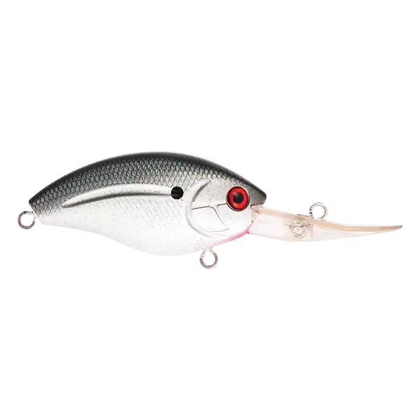 Livingston Lures Howeller DMC Plus – EBS Crankbait | 2.6’’ /.68oz | 10’ Depth | Color: AYU Chartreuse Shad Splatter