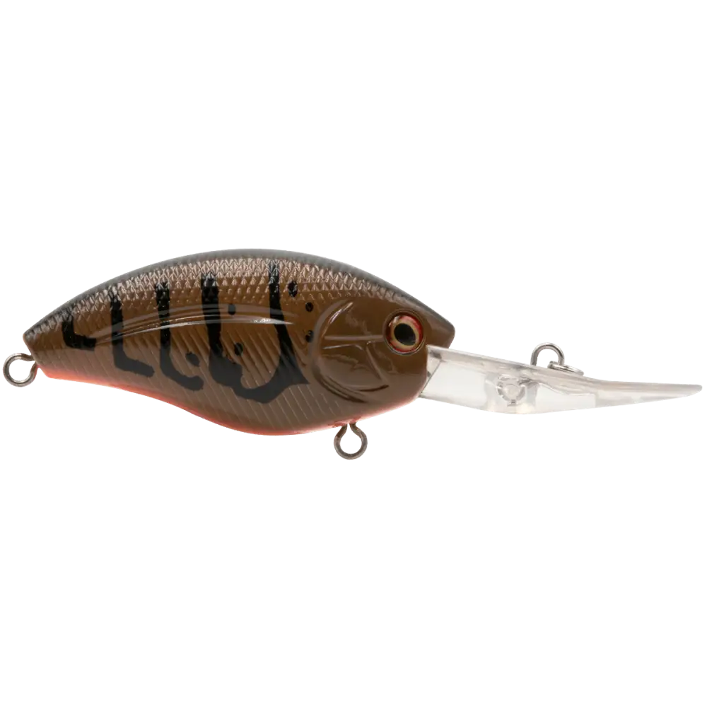 Livingston Lures Howeller DMC Plus – EBS Crankbait | 2.6’’ /.68oz | 10’ Depth | Color: AYU Chartreuse Shad Splatter