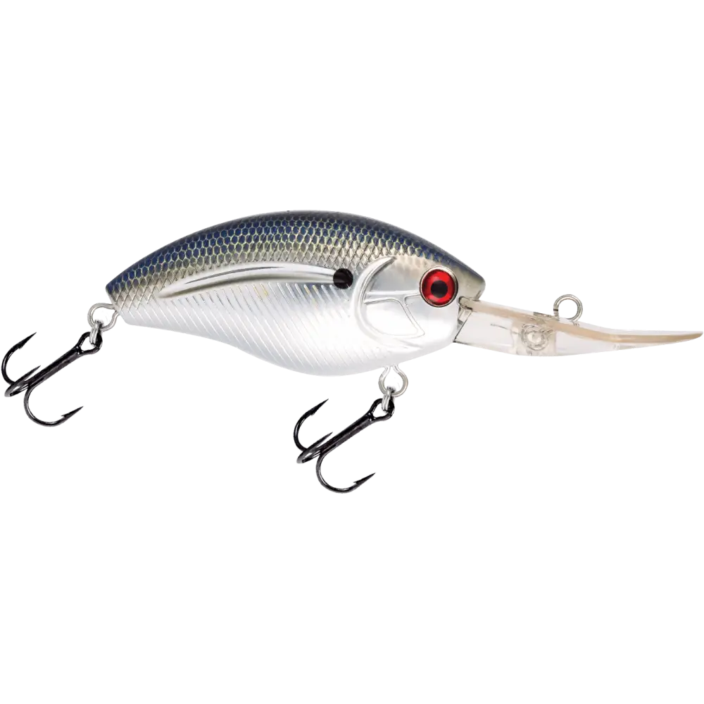 Livingston Lures Howeller DMC Plus – EBS Crankbait | 2.6’’ /.68oz | 10’ Depth | Color: AYU Chartreuse Shad Splatter