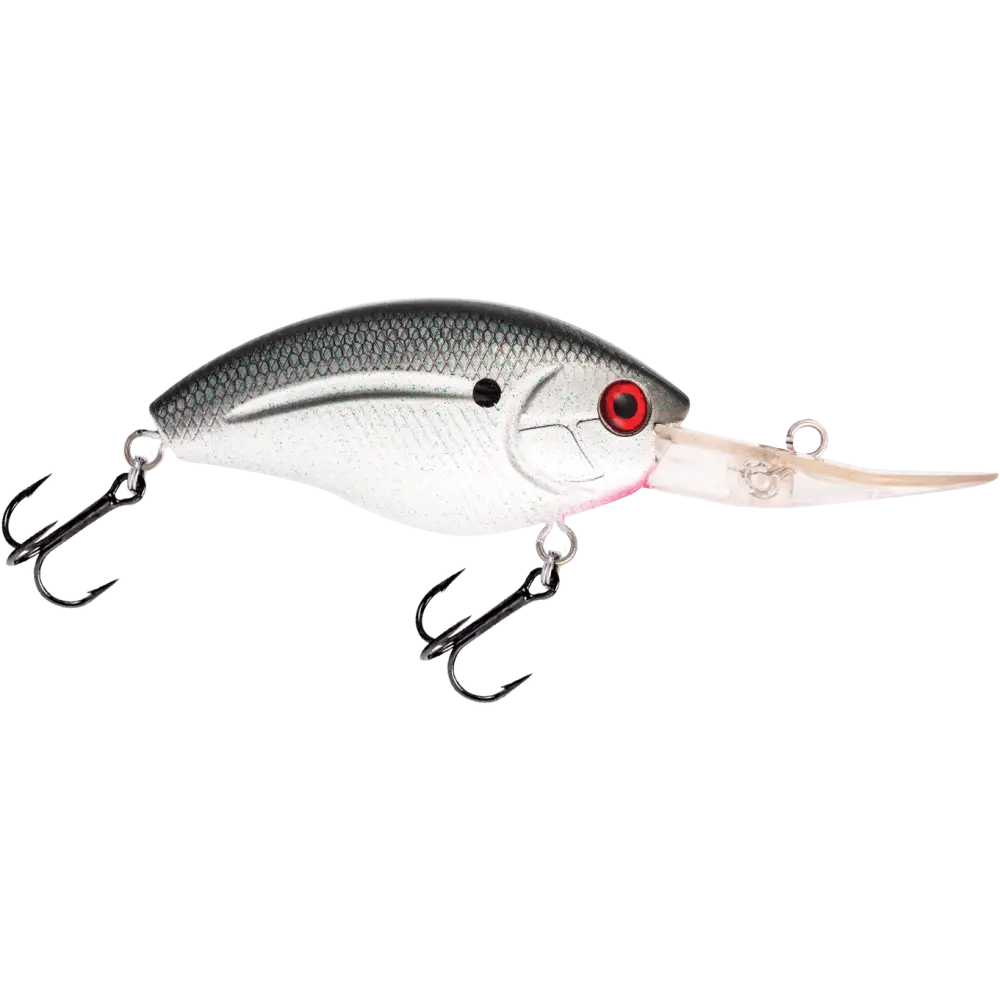 Livingston Lures Howeller DMC Plus – EBS Crankbait | 2.6’’ /.68oz | 10’ Depth | Color: AYU Chartreuse Shad Splatter