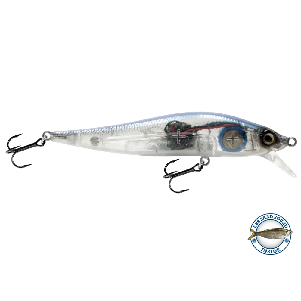 Livingston Lures JerkMaster Jr. – EBS Slow-Sink Jerkbait | 3.86’’ /.41oz | Monster Mike Series | Color: Chartreuse Shad
