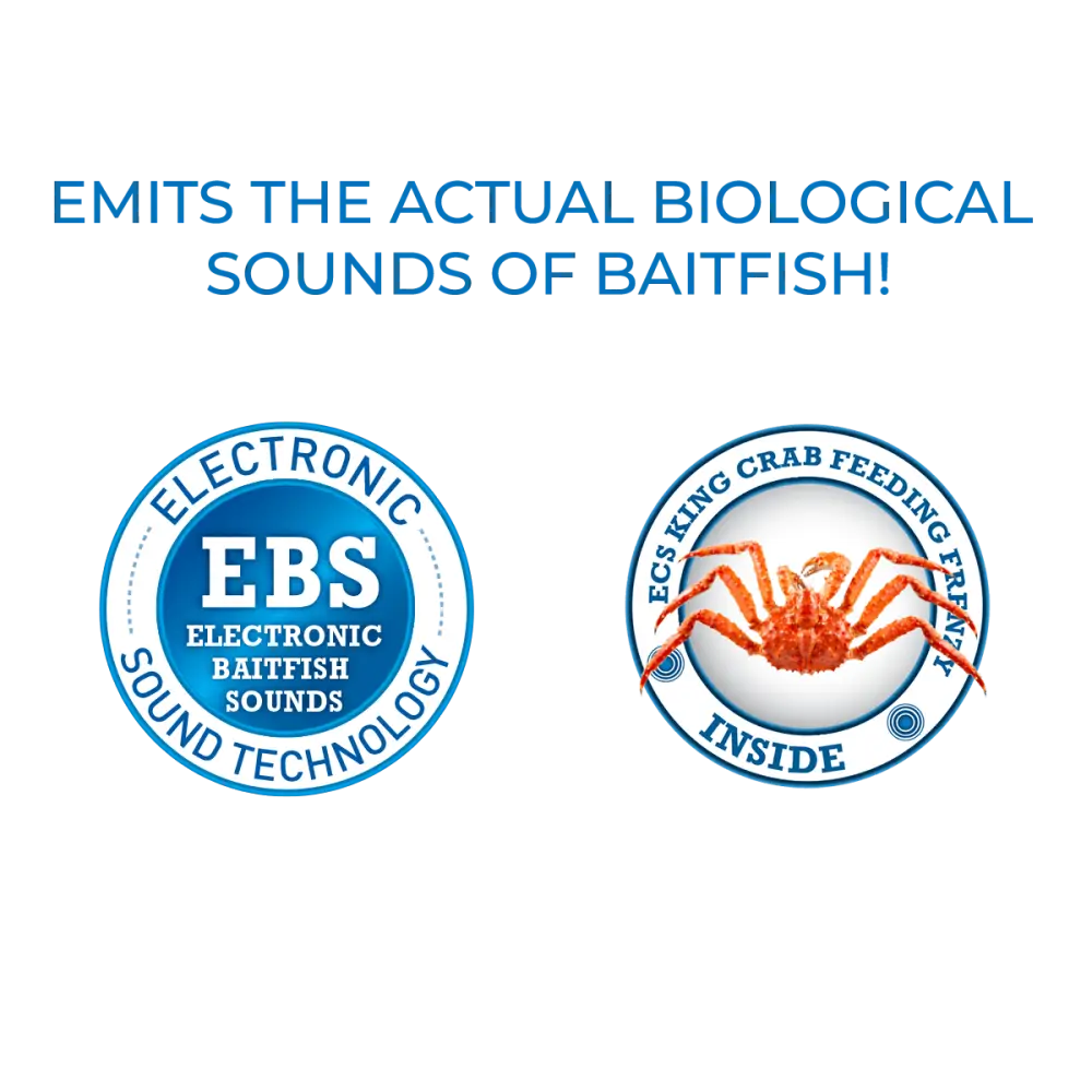 Livingston Lures King Crab Caller – EBS Electronic Attractor | As Seen on TV | 600’ Depth