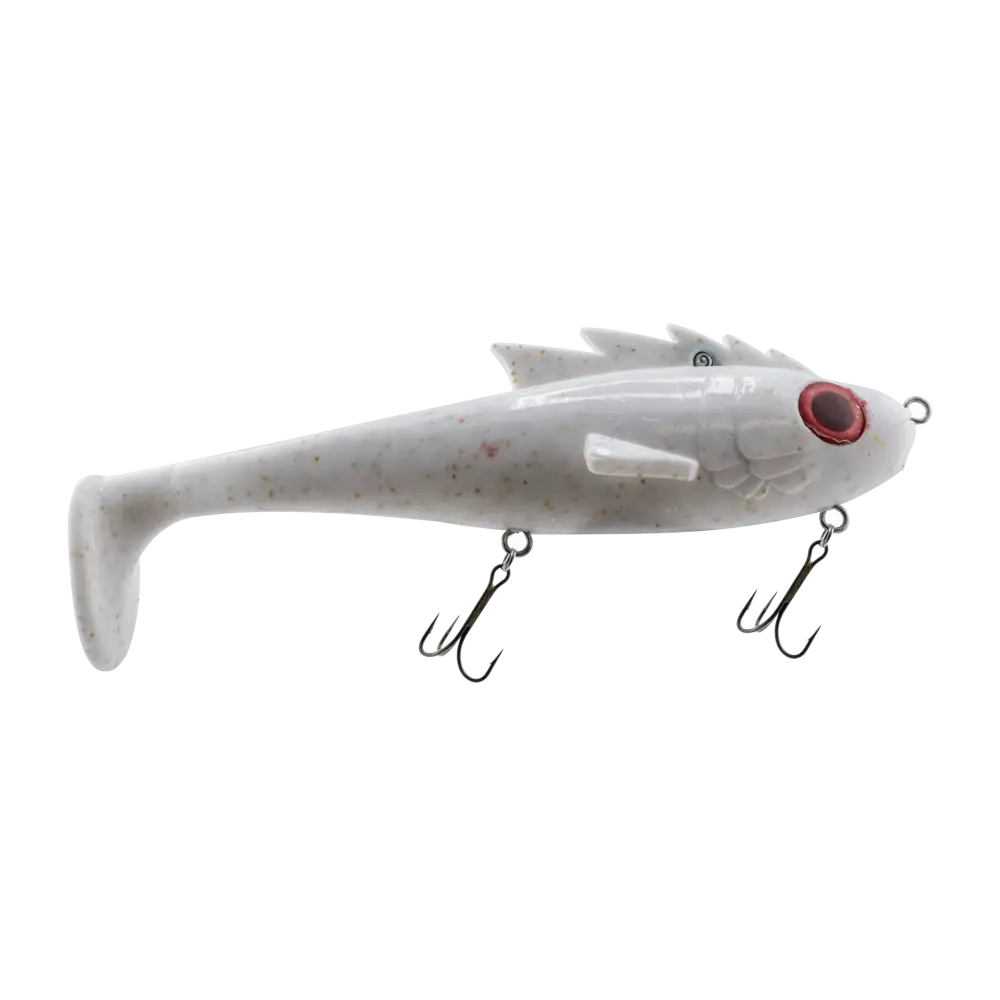 Livingston Lures Mustang – EBS Predator Swimbait for Musky & Pike | Color: Walleye BB Perch Krappy Disco Shad Sexiest
