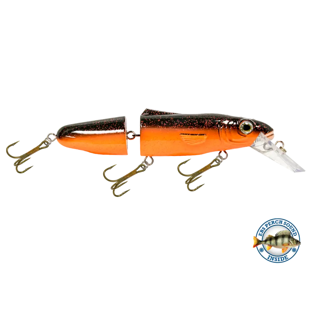 Livingston Lures Pounder – EBS Jointed Crankbait for Musky & Pike | Color Sound: Whitefish / Herring Sound Crappie