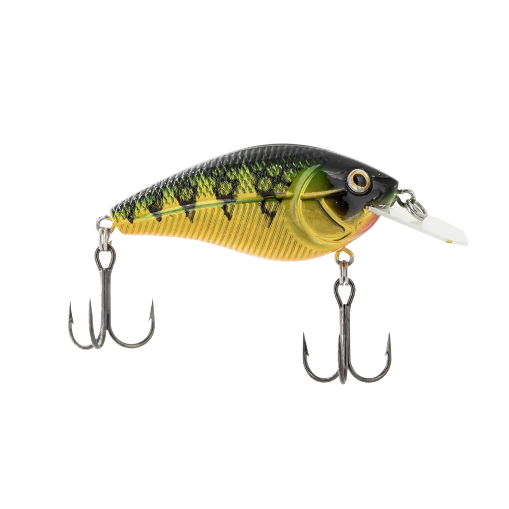 Livingston Lures Primetyme CB 1.5 – EBS Coffin Bill Crankbait for Bass | Color: Baby Chartreuse Shad Tennessee Melon