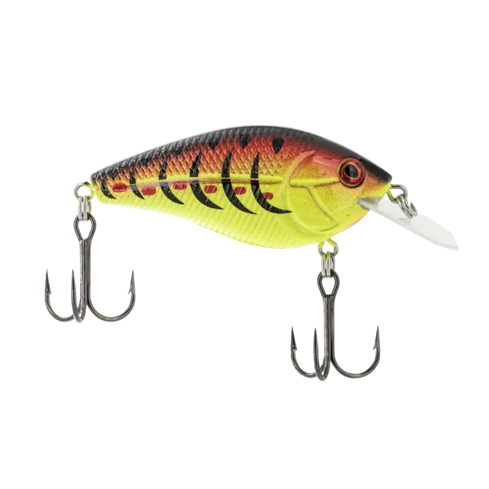 Livingston Lures Primetyme CB 1.5 – EBS Coffin Bill Crankbait for Bass | Color: Baby Chartreuse Shad Tennessee Melon