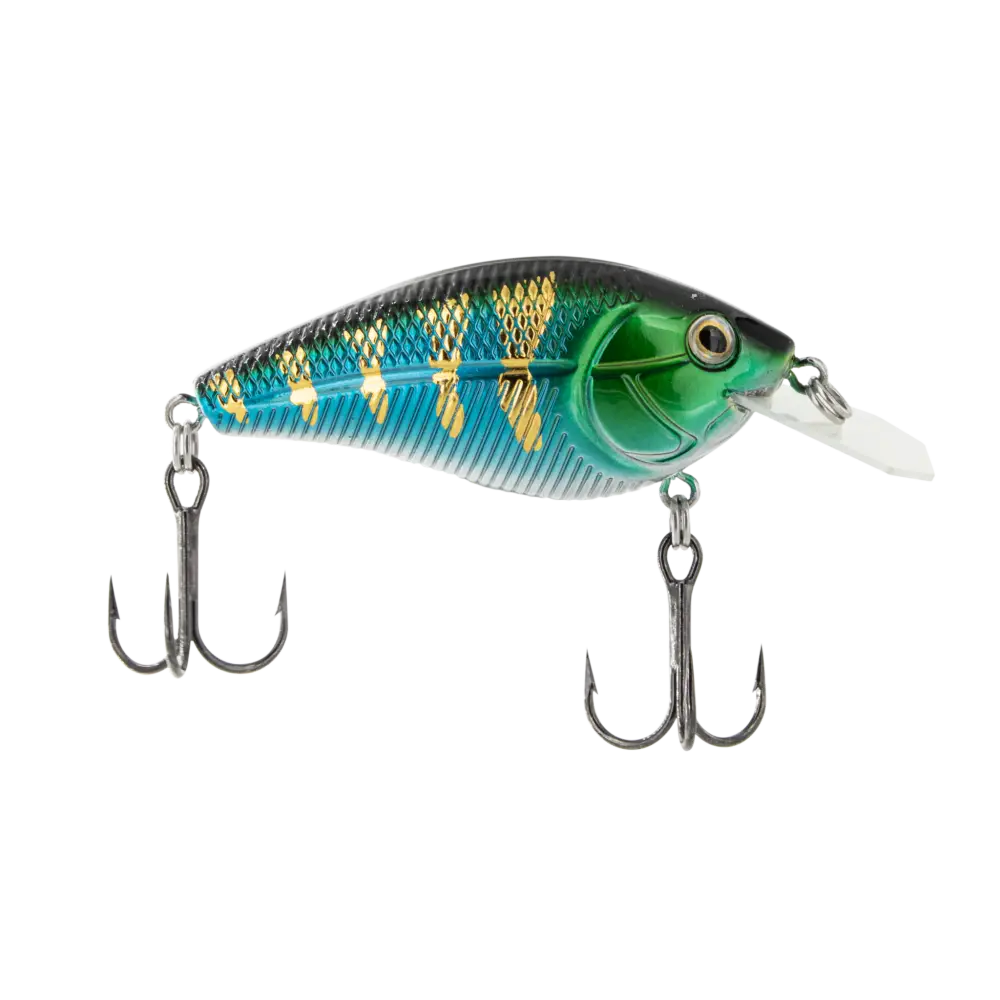 Livingston Lures Primetyme CB 1.5 – EBS Coffin Bill Crankbait for Bass | Color: Baby Chartreuse Shad Tennessee Melon