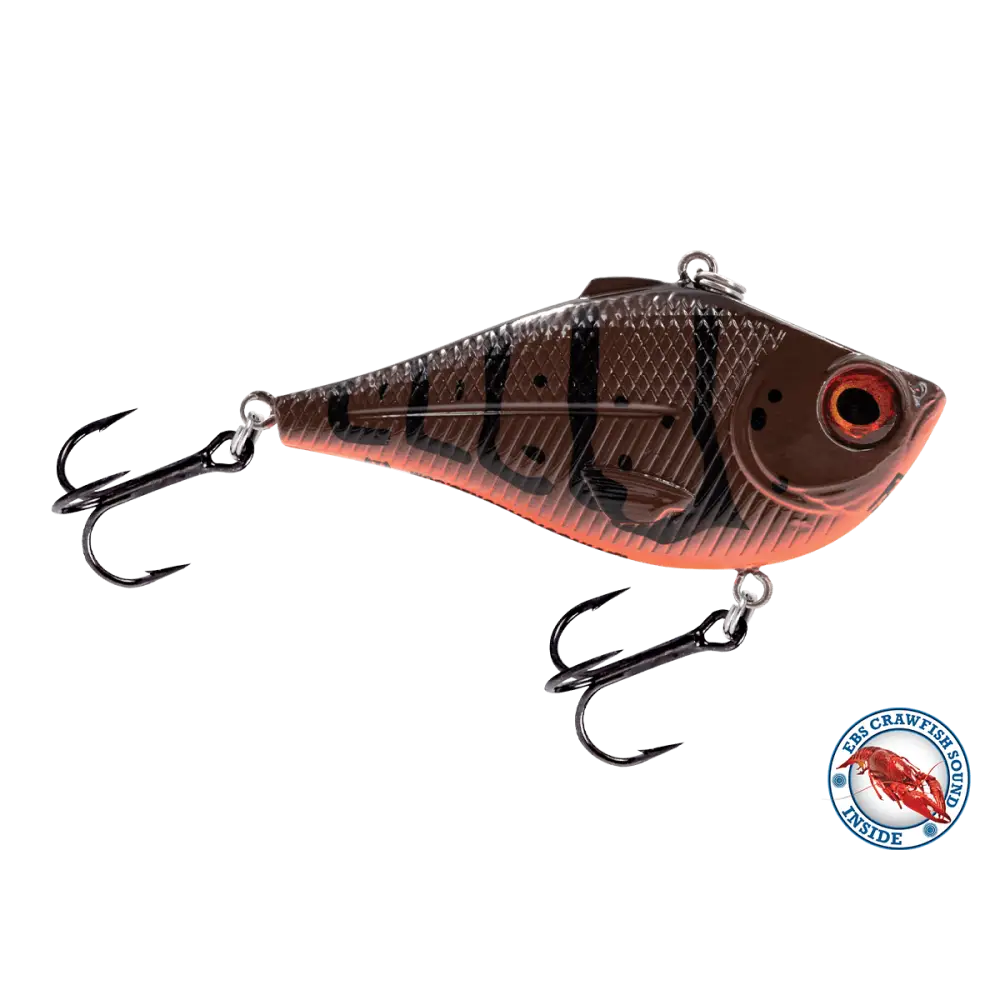 Livingston Lures Pro Ripper Magnum – 1 oz EBS Lipless Crankbait for Bass | Color: Chartreuse Shad Black Back Chrome