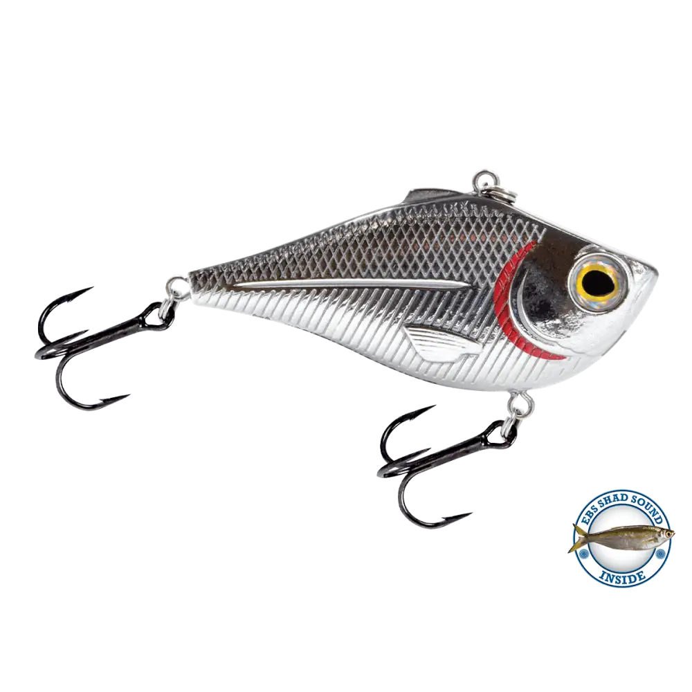 Livingston Lures Pro Ripper Magnum – 1 oz EBS Lipless Crankbait for Bass | Color: Chartreuse Shad Black Back Chrome