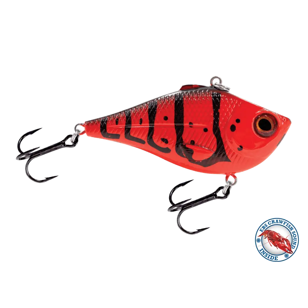 Livingston Lures Pro Ripper Magnum – 1 oz EBS Lipless Crankbait for Bass | Color: Chartreuse Shad Black Back Chrome